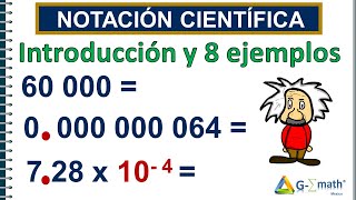 NOTACIÓN CIENTÍFICA✅  Introducción [upl. by Normac]