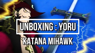 UNBOXING  KATANA DE MIHAWK [upl. by Ecidnac]