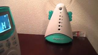 Angelcare Deluxe Movement and Sound Baby Monitor Product Review  Used for infant and toddler [upl. by Ariajaj587]