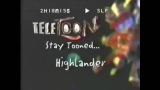 Teletoon Bumpers Fall 1997 [upl. by Hamann]