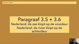 Aardrijkskundig  2 havovwo  paragraaf 35 en 36  methode BuiteNLand [upl. by Eurydice]