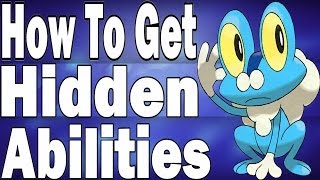 How to get Hidden Abilities in Pokemon X and Y [upl. by Jerry]