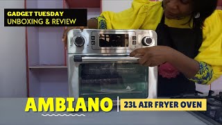 Ambiano 23L Air Fryer Oven  Unboxing [upl. by Celka437]