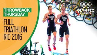 FULL Mens Triathlon  Rio 2016 Replay  Throwback Thursday [upl. by Jarrow]