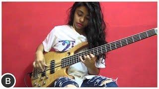 AMAZING YOUNG BASSIST MOHINI DEY [upl. by Dominik]