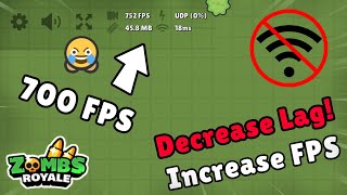 Increase FPS and Reduce PINGMS in Zombsroyaleio [upl. by Elsie]