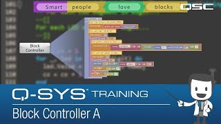 QSYS Training  Block Controller A [upl. by Nerha]