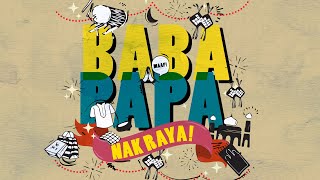 Baba Papa Nak Raya  Drama Melayu [upl. by Eitsyrk252]