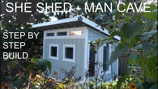 She Shed  Man Cave  10x12 Studio Office [upl. by Gifferd]