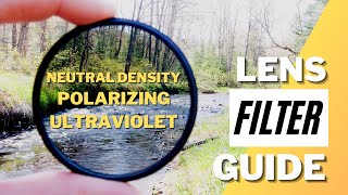 Camera Lens Filters And Their Benefits Explained [upl. by Streeto]