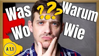 Basic German Question Words  All A1 Question Words You Need to Know [upl. by Perkins476]