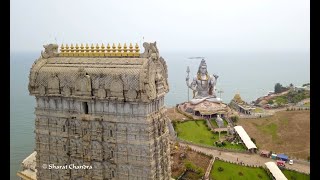 Murdeshwara  Aerial Film  Murudeshwar  Karnataka  One State Many Worlds  Temple Town [upl. by Paulo]