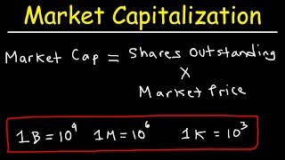 Market Capitalization of Stocks [upl. by Notna]