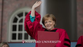 German Chancellor Angela Merkels address  Harvard Commencement 2019 [upl. by Morehouse]