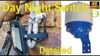 How to install a day night switch for a flood light [upl. by Nedroj]