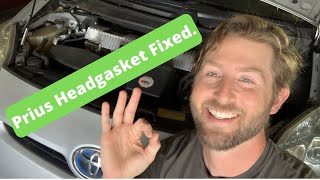 How To Fix Your Toyota Prius Head Gasket Misfire P0301 [upl. by Weide]