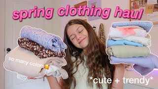 HUGE springsummer try on haul 2021 [upl. by Viki]