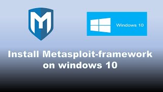 How to install Metasploit in Windows 10 I English I 2021 [upl. by Bonnice]