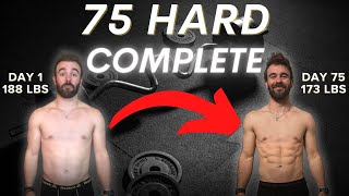 75 Hard COMPLETE Everything you need to know [upl. by Giselbert]