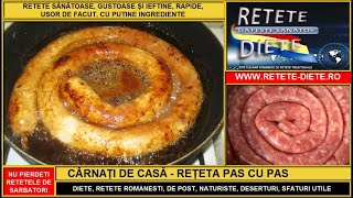 Cârnați de casă  rețeta pas cu pas [upl. by Beverly]