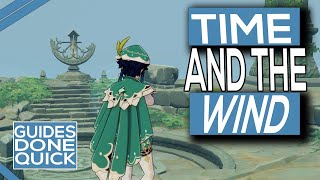 Genshin Impact Time And The Wind Quest Guide [upl. by Aenal715]