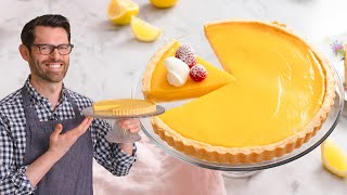 Classic Lemon Tart Recipe [upl. by Leckie]