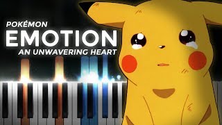 Pokémon XY · Emotion An Unwavering Heart  LyricWulf Piano Tutorial on Synthesia [upl. by Lazos]