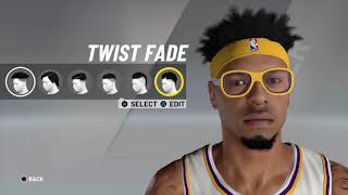 CREATE A PLAYER TATTOOS GOGGLES NBA2K20 MyLeagueGM [upl. by Nananne]