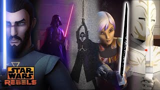 Lightsabers Lore Legend and Duels  Star Wars Rebels  Disney XD [upl. by Yrrek128]