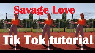 Savage Love  Jason Derulo Tik Tok Dance tutorial by Mary  Tik Tok Dance style  Choreograhy [upl. by Nnaes]