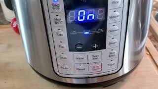 Ambiano pressure cooker Instant Pot unboxing [upl. by Lolly]