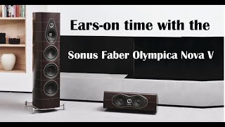 Handcrafted in Italy the all new the Sonus Faber Olympica Nova V speakers [upl. by Etnahsal]