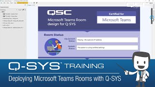 QSC Deploying Microsoft Teams Rooms with QSYS [upl. by Nami440]