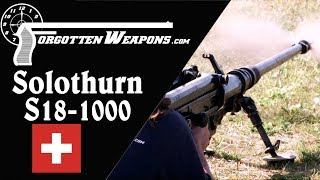 Solothurn S181000 The Pinnacle of AntiTank Rifles [upl. by Deck]