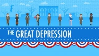 The Great Depression Crash Course US History 33 [upl. by Notgnilra381]