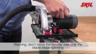 How to use the Skil saw guide with a circular saw [upl. by Nanon]