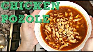 How To Make Red Pozole Chicken  Easy Chicken Pozole Recipe  Pozole Rojo Recipe [upl. by Hanover]