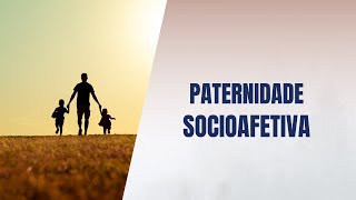 Paternidade socioafetiva [upl. by Angi]