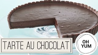 Professional Baker Teaches You How To Make CHOCOLATE TART [upl. by Joslyn]