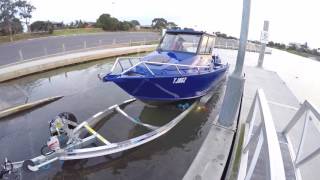 Custom made Quintrex 7600 Yellowfin Walkthrough  Streaker Marine [upl. by Nayra]