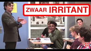 VIER LEERLINGEN TEGELIJK UIT DE KLAS GESTUURD [upl. by Lentha]