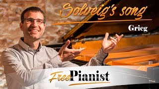 Solveigs song  KARAOKE  PIANO ACCOMPANIMENT  Peer Gynt  Grieg [upl. by Mitzi553]