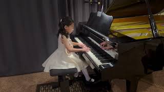 Natalie age 7 perform O’ Polichinelo by Heitor VillaLobos [upl. by Suedama99]