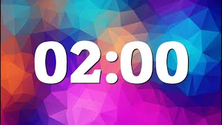 2 Minute Timer  2 Minute Countdown ⏰ [upl. by Dehsar]