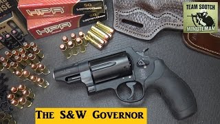 SampW Governor 410 45 Colt 45 ACP Revolver Review [upl. by Rolland148]