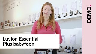 Luvion Essential Plus babyfoon  Demo [upl. by Tisman]