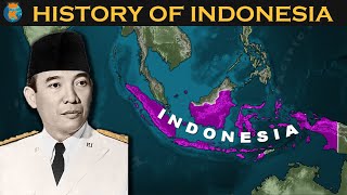 HISTORY OF INDONESIA in 12 Minutes [upl. by Ottie]