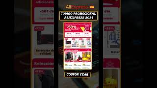 Código Promocional Aliexpress 2024 [upl. by Glenden]