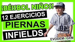 BÉISBOL NIÑOS  12 EJERCICIOS PARA PIERNAS DEL INFIELD ⚾️ [upl. by Wise]