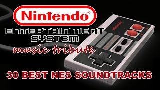 30 Best NES Famicom Soundtracks  Nintendo Music Tribute [upl. by Ahseryt774]